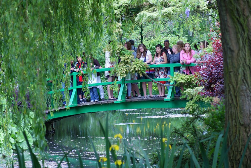 Claude Monet's Garden in Giverny. Jardin d'Eau, Claude Monet's Garden. Giverny. .