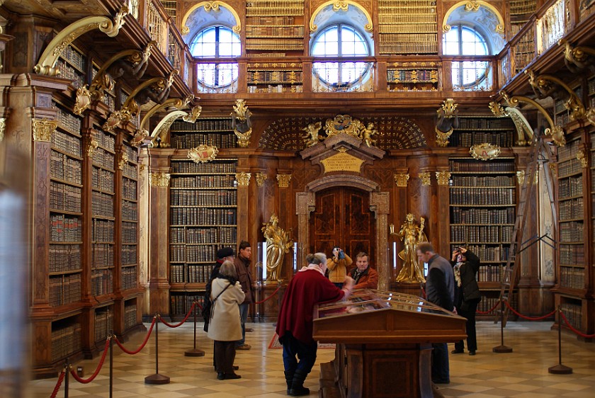 Stift Melk. Library. Melk. .