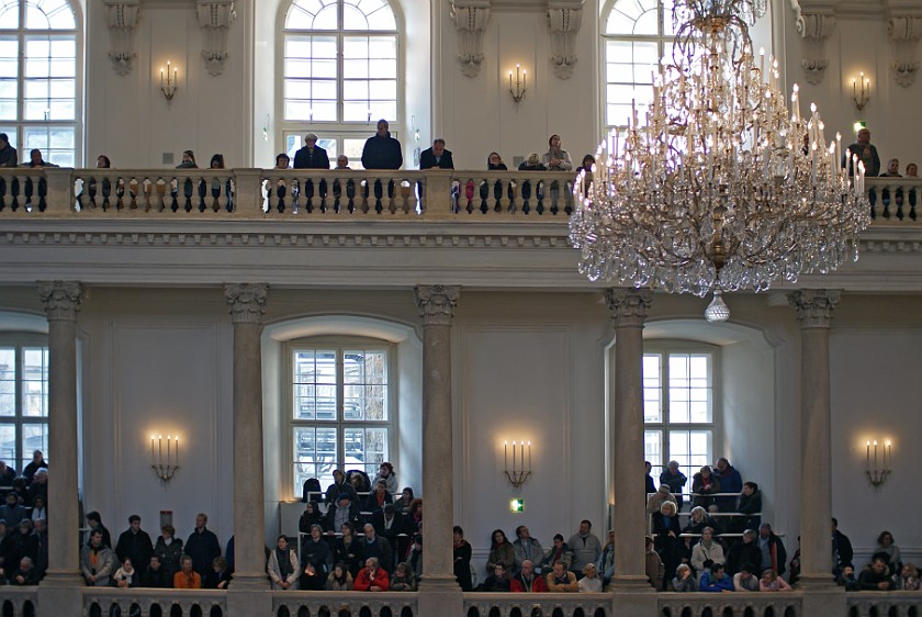 Spanish Riding School Vienna. View on First and Second Galerie. Vienna. .