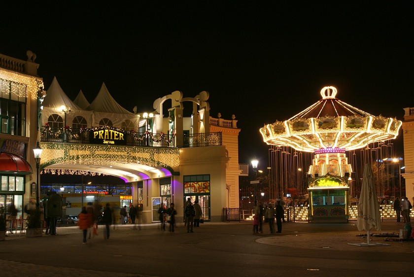 Prater. Entrance. Vienna. .