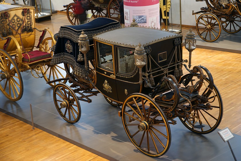 Schönbrunn Palace. Imperial Carriage. Vienna. .