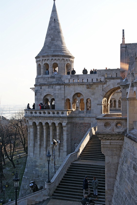 Northern Castle Hill. Fishermen's Bastion. Budapest. .