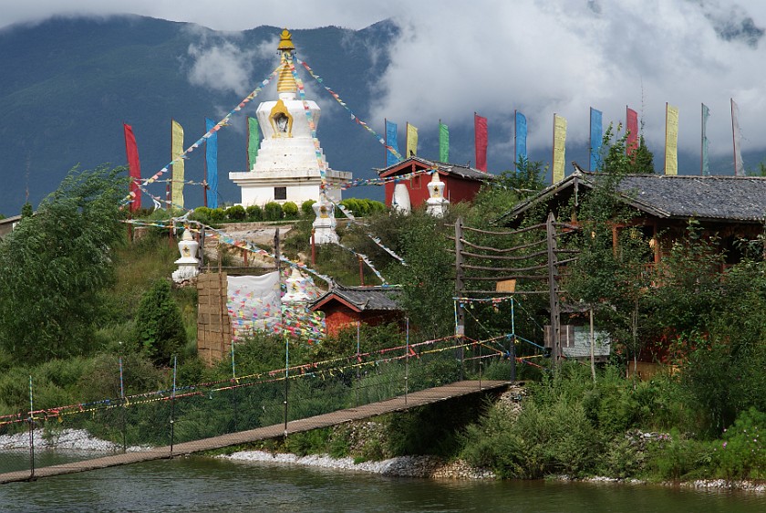 Dongba Village. Pagoda. Dongba Village. .