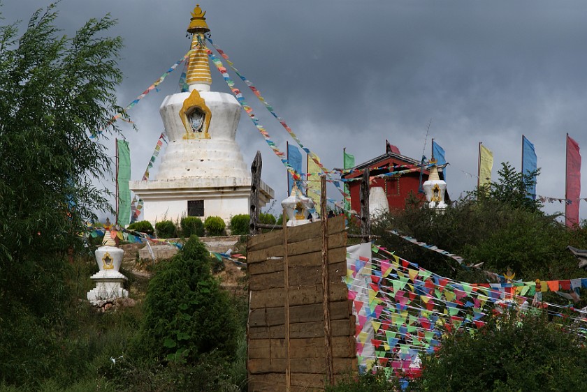 Dongba Village. Pagoda. Dongba Village. .