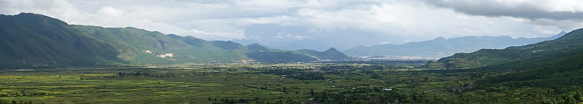 Destinations North of Lìjiang. View towards Lìjiang. Yùshui Zhài. .