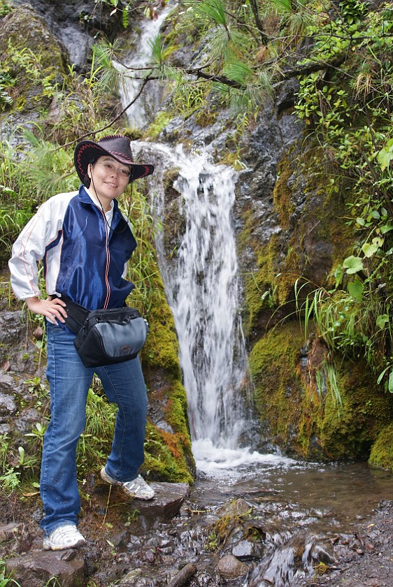 Horseback Ride on Saddle Mountain. Waterfall. Saddle Mountain. .