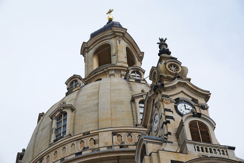 Frauenkirche. Cupola. Dresden. .