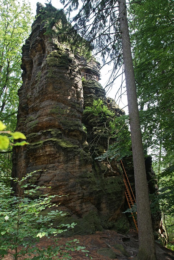 Bielatal. Rock. Saxon Switzerland. .