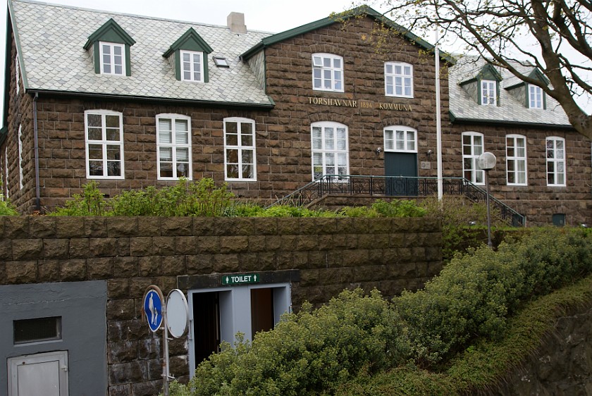 Tórshavn, Faroe Islands. City hall. Tórshavn. .
