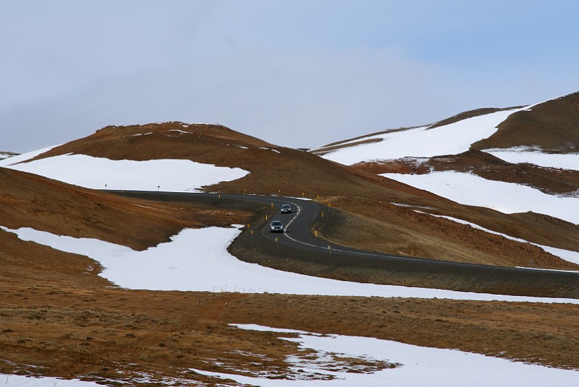 Haverarönd Geothermal Field. Highway 1. Mývatn Region. .