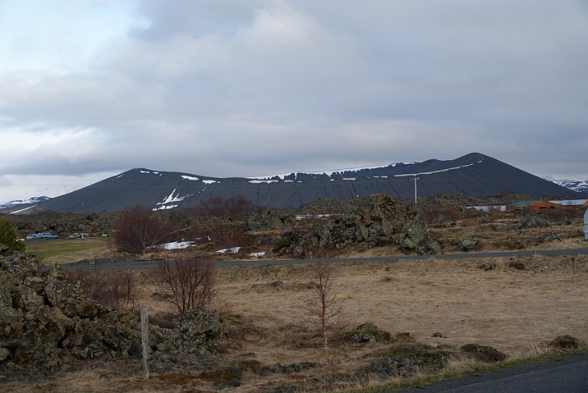 Around Lake Mývatn. Haverfell. Mývatn Region. .
