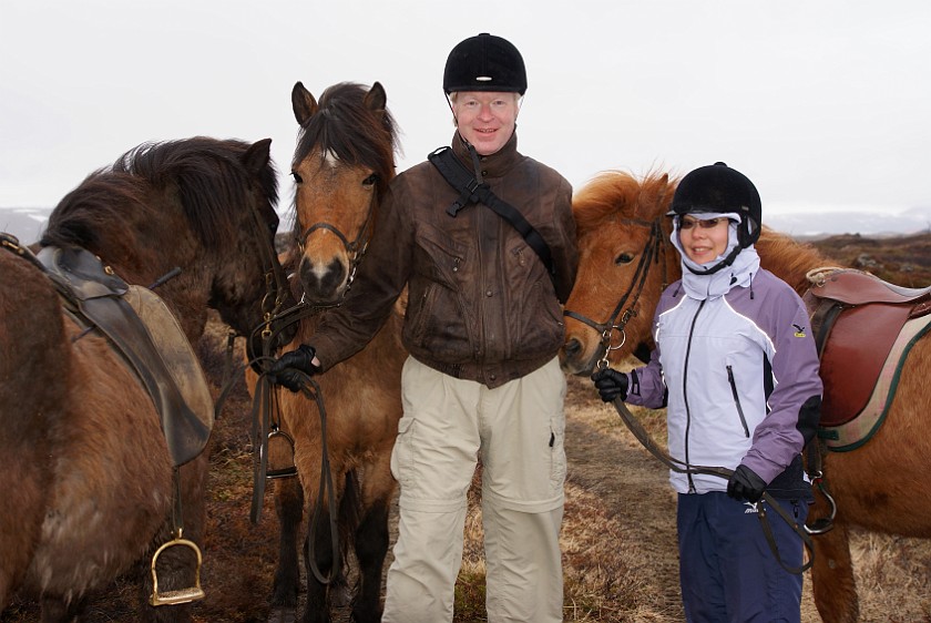 Icelandic Horseriding. Rest. near Húsavík. .
