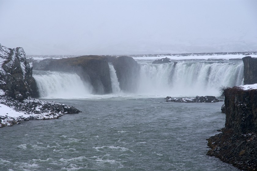 Goðafoss. Main falls. near Mývatn. .