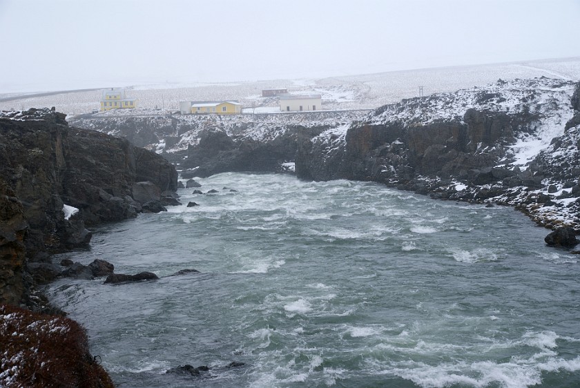 Goðafoss. River. near Mývatn. .