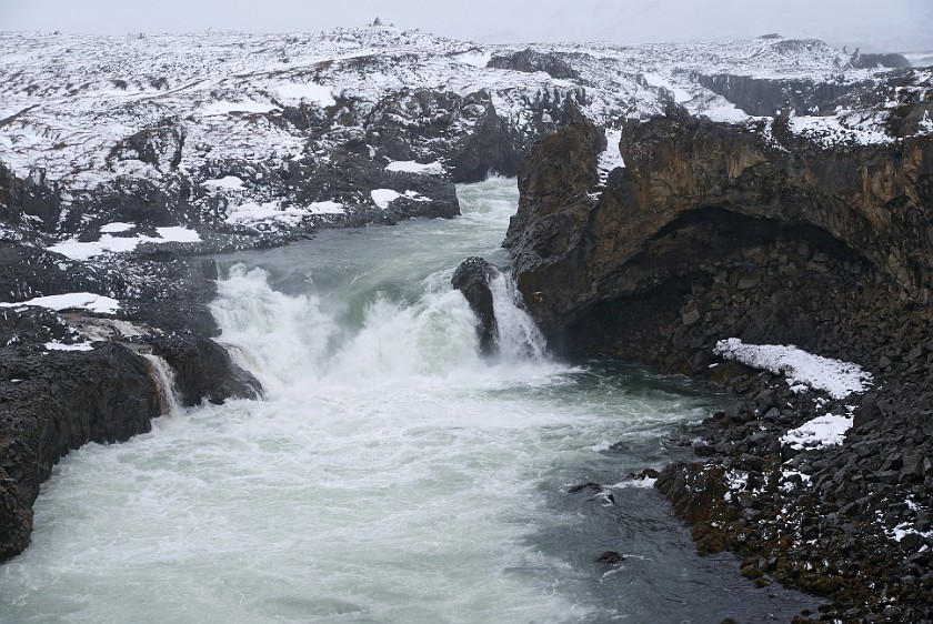 Goðafoss. Lower falls. near Mývatn. .