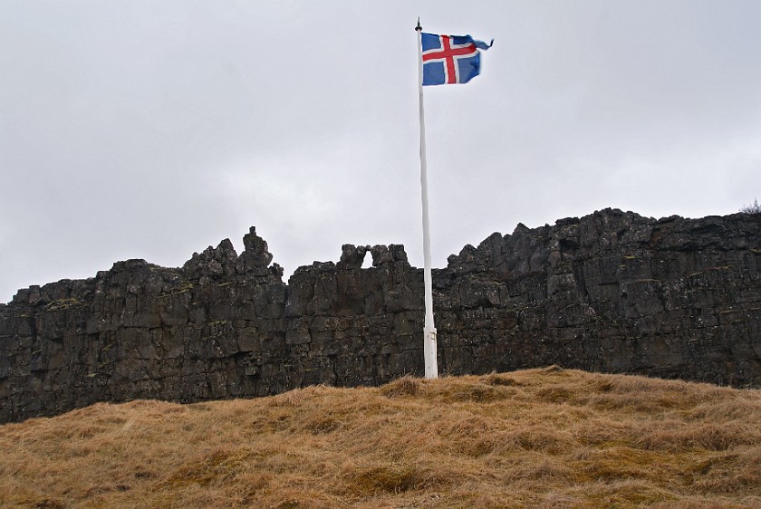 Þingvellir National Park. Lögberg. near Reykjavík. .