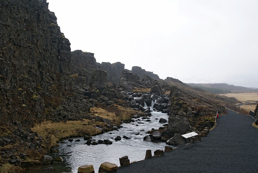 Þingvellir National Park. Drekkingarhylur. near Reykjavík. .