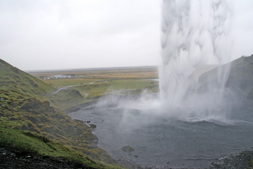 Along the Southern Highway 1. Seljalandsfoss . near Hvolsvöllur. .