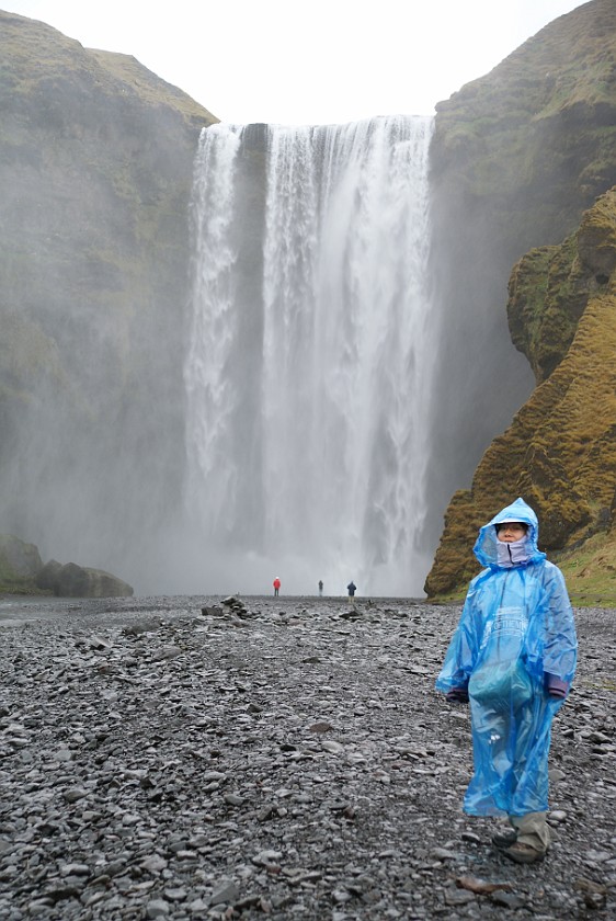 Along the Southern Highway 1. Skógafoss. Skógar. .