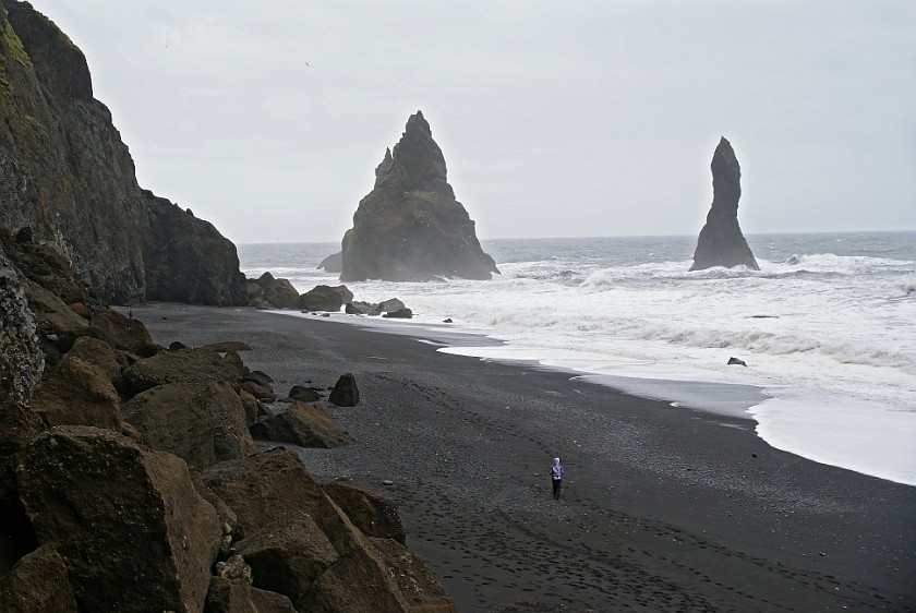 Along the Southern Highway 1. Cape Dyrhólaey. near Vík. .