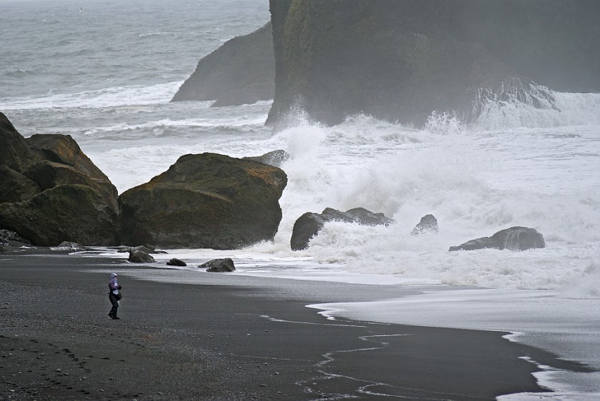 Along the Southern Highway 1. Cape Dyrhólaey. near Vík. .