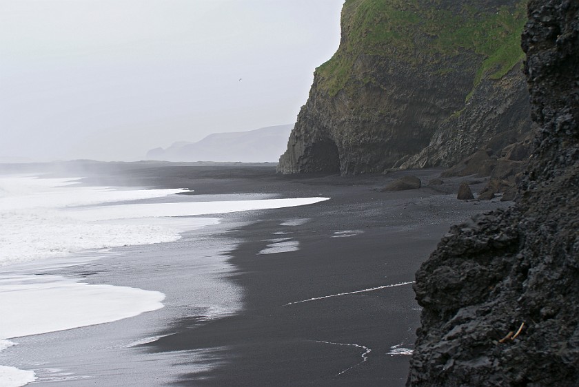 Along the Southern Highway 1. Cape Dyrhólaey. near Vík. .