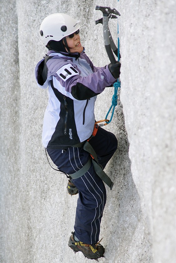 Tour on the Svinafellsjökull Glacier . Ice climbing. Skaftafell Nationalpark. .