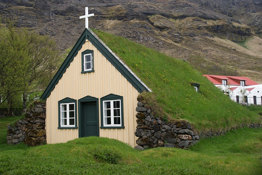 Hof. Turf church. Hof. .