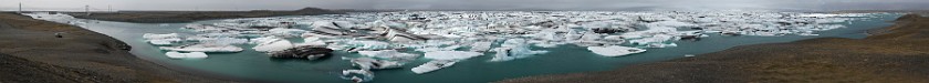 Jökulsárlón. Glacial river lagoon. Jökulsárlón. .