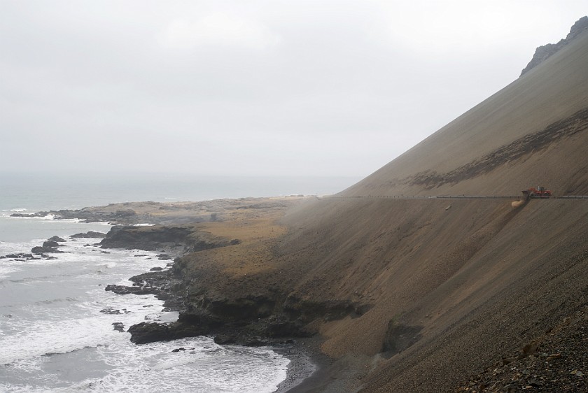 Seyðisfjörður. South-east Icelandic shore line. . .