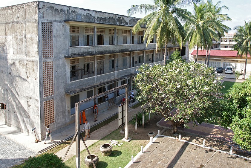 Tuol Sleng Museum. Prison Building. Phnom Penh. .