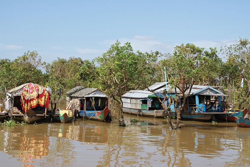Floating Village of Chong Kneas. Floating Houses. Chong Kneas. .