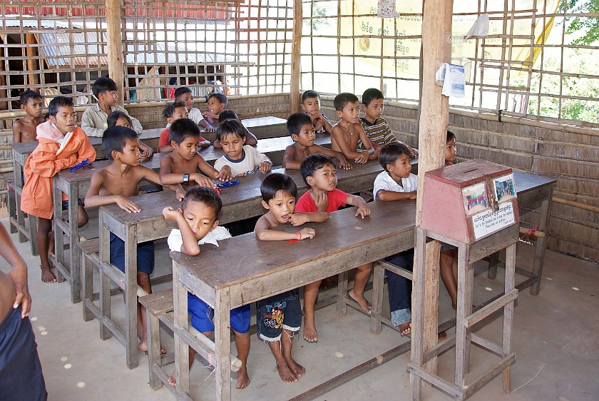 Floating Village of Chong Kneas. Orphan School. Chong Kneas. .