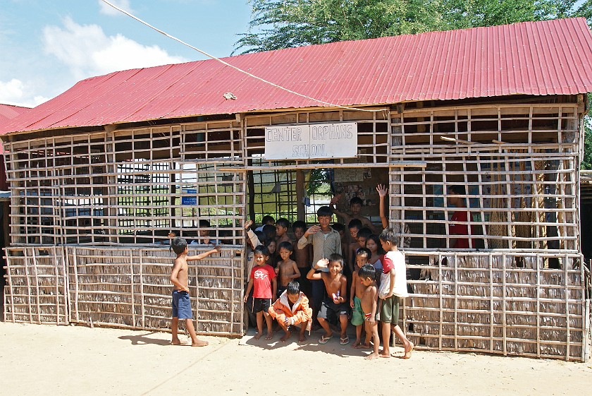 Floating Village of Chong Kneas. Orphan School. Chong Kneas. .