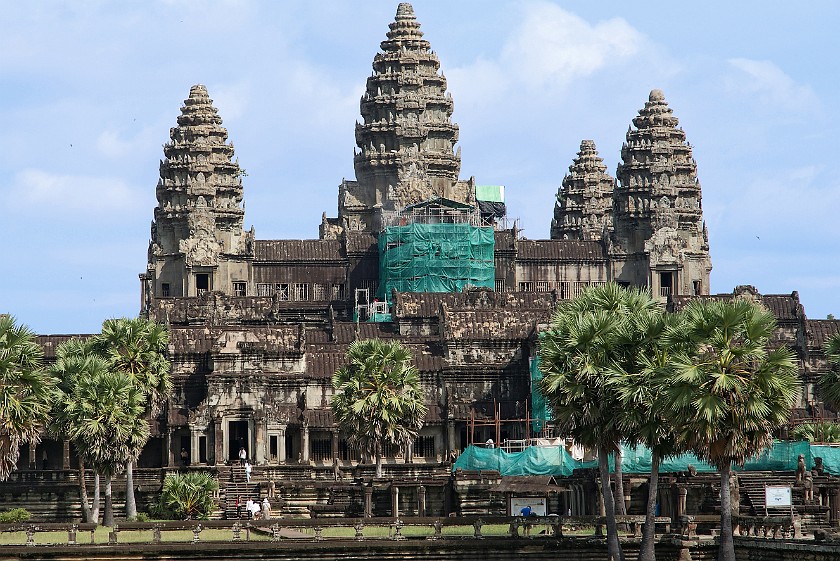 Angkor Wat. Central Temple Complex. near Siem Reap. .