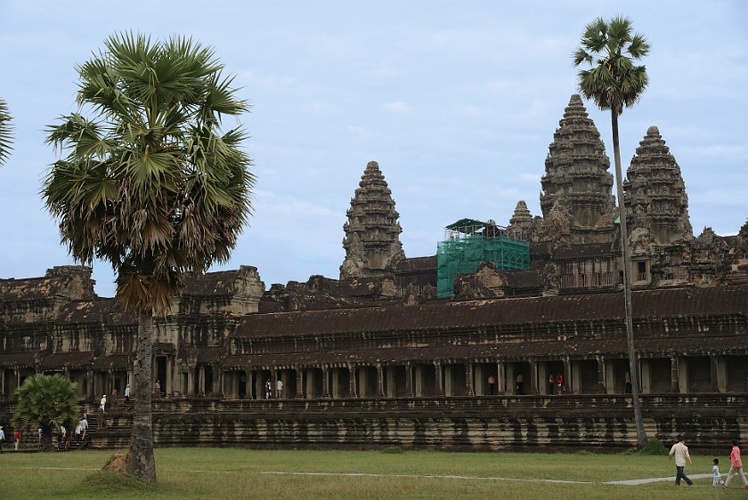 Angkor Wat. West Gallery. near Siem Reap. .