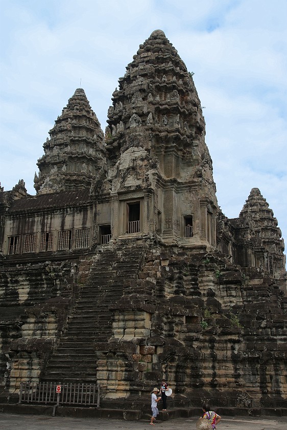 Angkor Wat. Towers. near Siem Reap. .