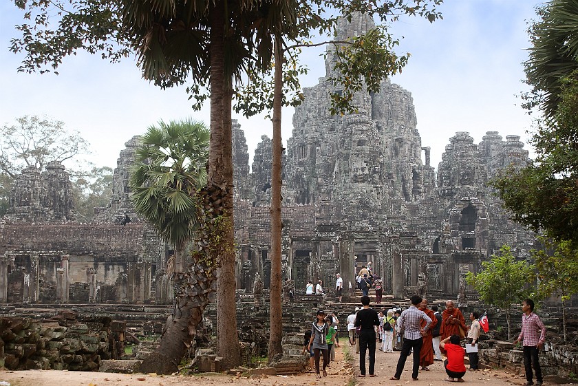Bayon. Entry. near Siem Reap. .