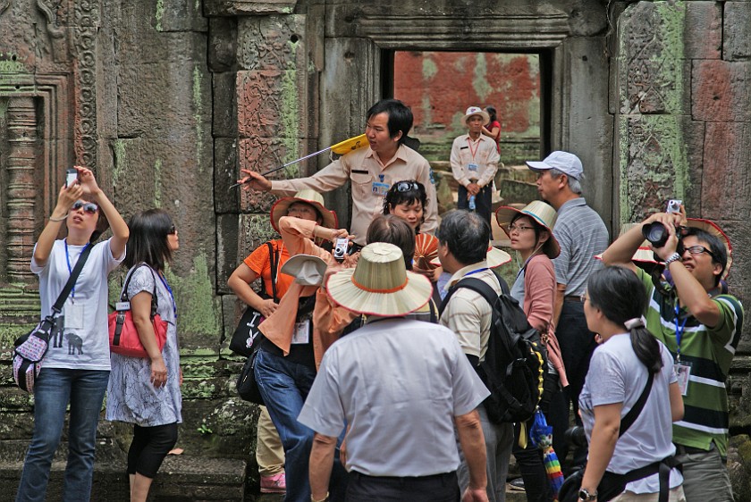 Ta Prohm. Inside. near Siem Reap. .