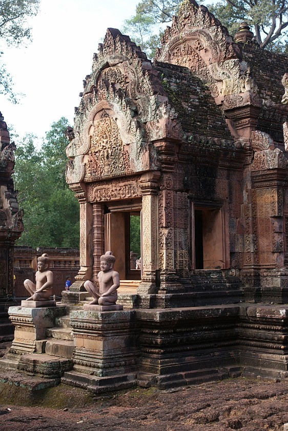 Banteay Srei. Hindu Temple. near Siem Reap. .