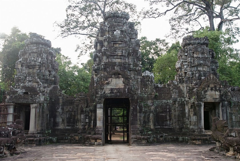 Preah Khan. East Gate. near Siem Reap. .