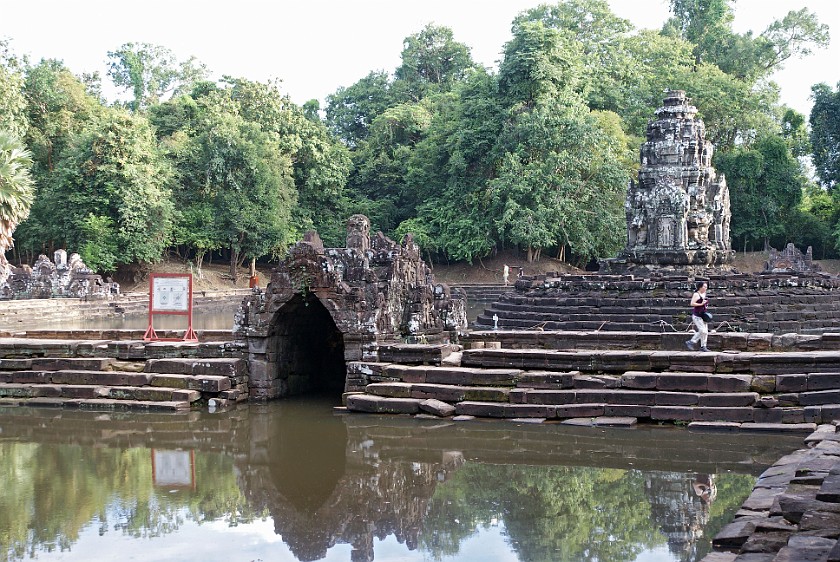 Preah Neak Poan. Pools. near Siem Reap. .