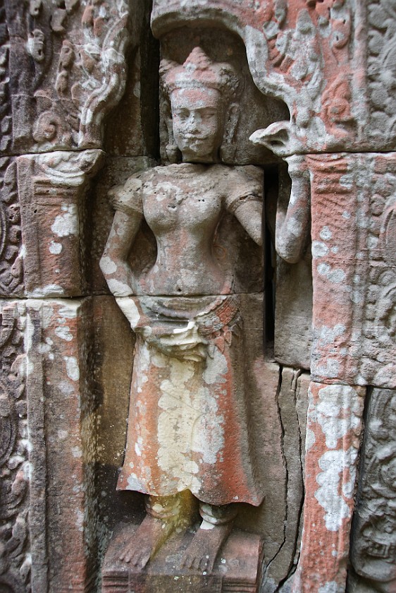 Ta Som. Relief. near Siem Reap. .