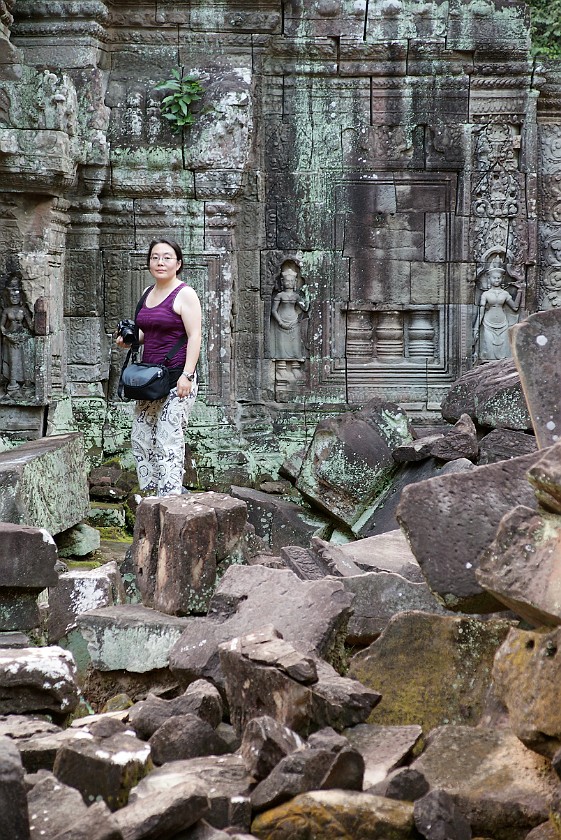 Ta Som. Inside. near Siem Reap. .