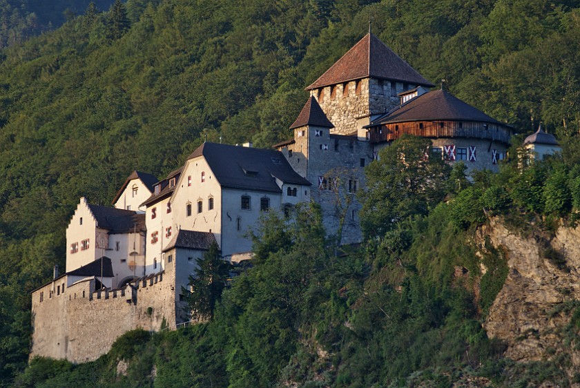 Lichtenstein. Castle Lichtenstein. Vaduz. .