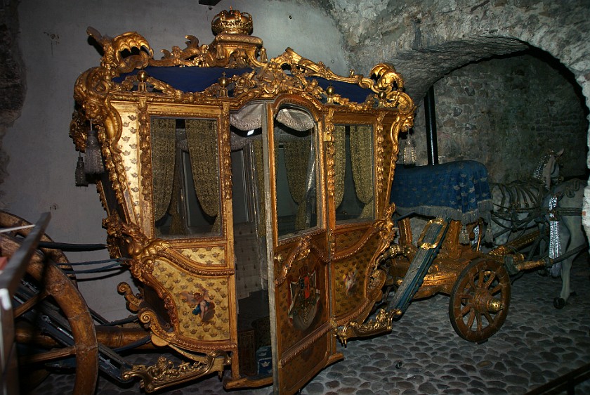 Royal Palace. Royal Carriage. Stockholm. .
