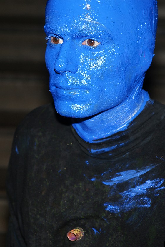 Blue Man Group. Actor. Stockholm. .