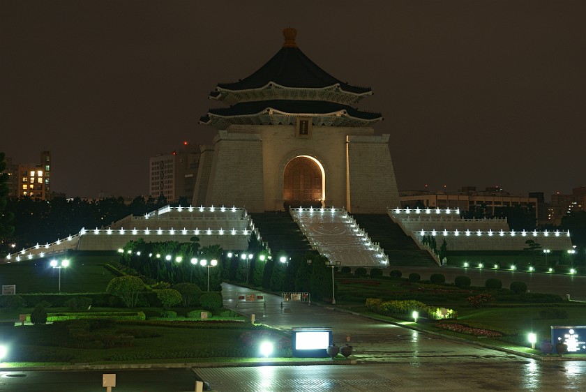 Chiang Kai-Shek Memorial Hall Plaza. Chiang Kai-Shek Memorial Hall. Taipei. .