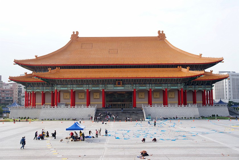 Chiang Kai-Shek Memorial Hall Plaza. National Concert Hall. Taipei. .