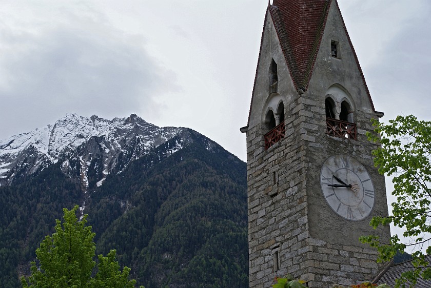 Campo Tures (Sand in Taufers). Church Tower. Campo Tures (Sand in Taufers). .